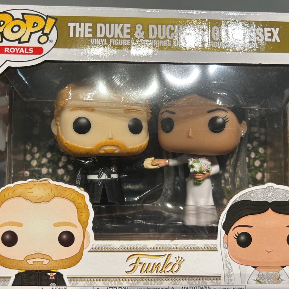 Funko Pop Royals Duke and Duchess Figures